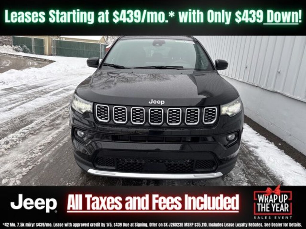 New 2026 Jeep Compass Limited Sport Utility