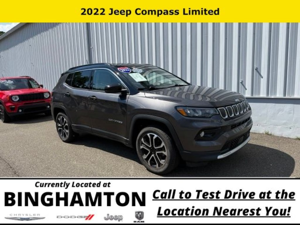 Used 2022 Jeep Compass Limited SUV