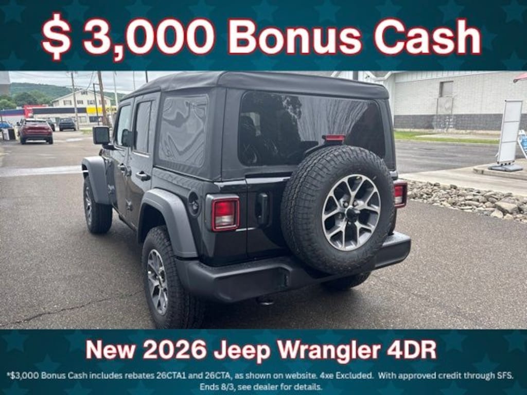 New 2026 Jeep Wrangler Sport S Sport Utility