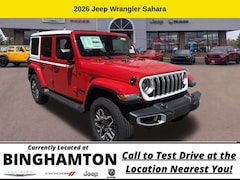 New 2026 Jeep Wrangler Sahara Sport Utility for sale in Binghamton, NY