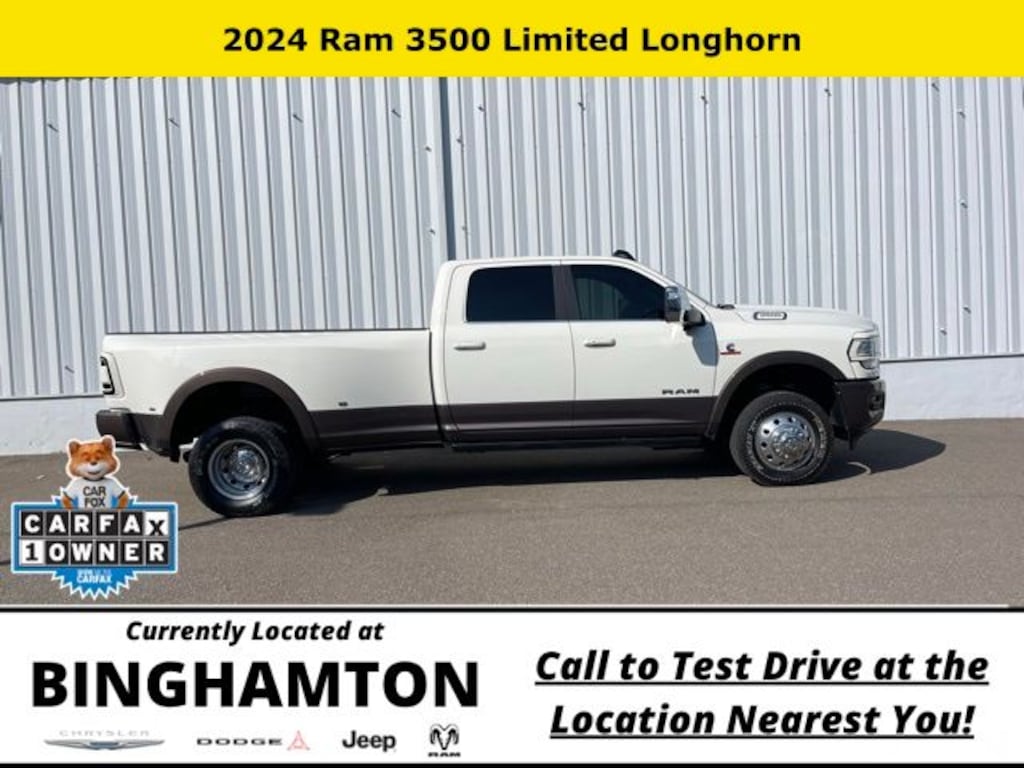 Used 2024 Ram 3500 Longhorn Truck Crew Cab