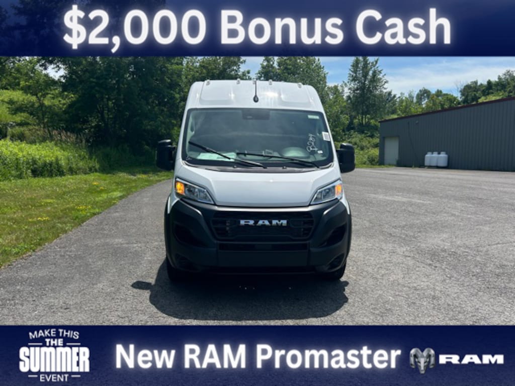 New 2024 Ram ProMaster PROMASTER 2500 TRADESMAN CARGO VAN HIGH ROOF 136