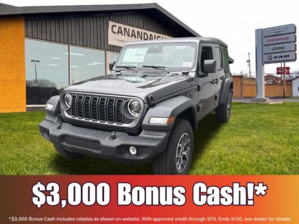 New 2026 Jeep Wrangler Sport S Sport Utility