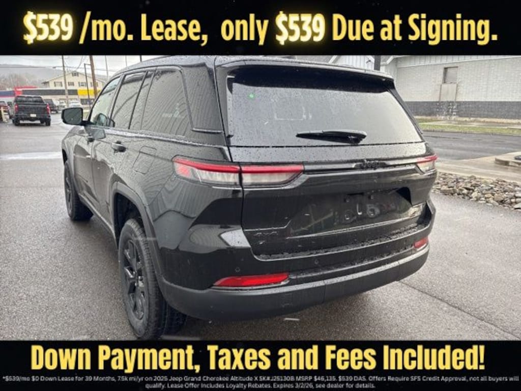 New 2025 Jeep Grand Cherokee Altitude X Sport Utility