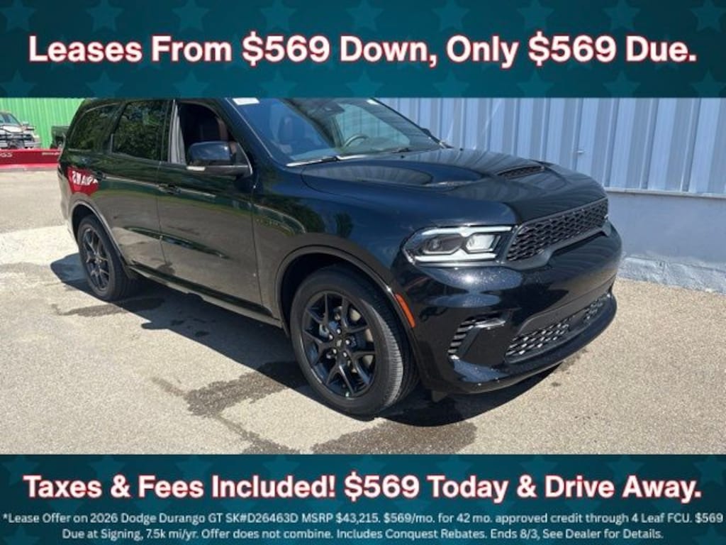 New 2026 Dodge Durango GT Plus Hemi V8 Sport Utility