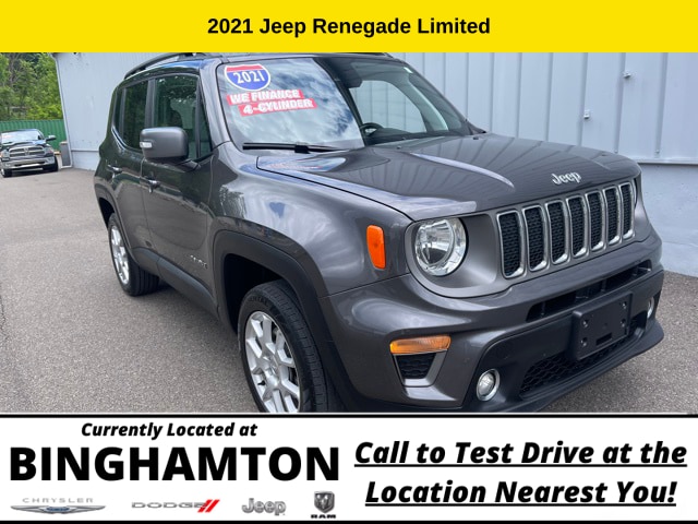 Used 2021 Jeep Renegade Limited with VIN ZACNJDD10MPM49625 for sale in Binghamton, NY