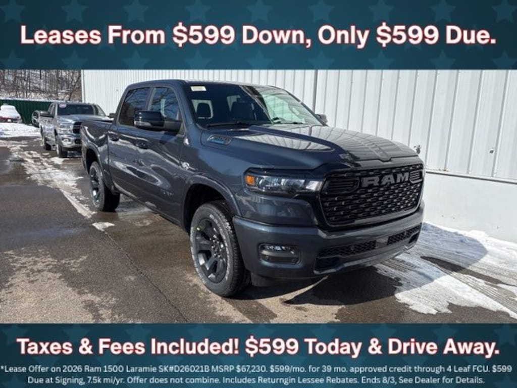 New 2026 Ram 1500 Big Horn/Lone Star Pickup
