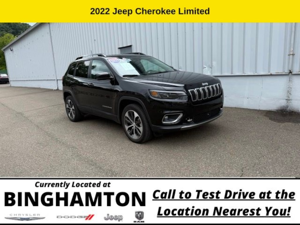 Used 2022 Jeep Cherokee Limited SUV