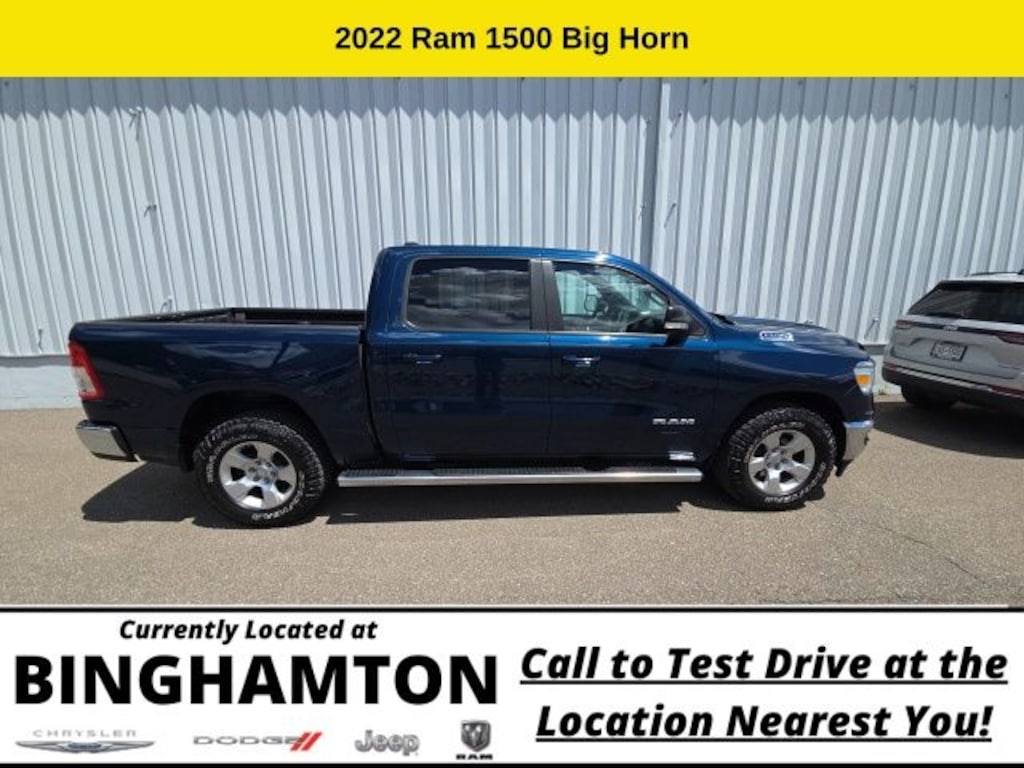 Used 2022 Ram 1500 Big Horn/Lone Star Truck Crew Cab