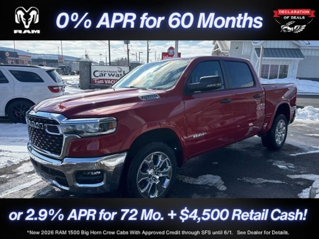 New 2026 Ram 1500 Big Horn/Lone Star Pickup