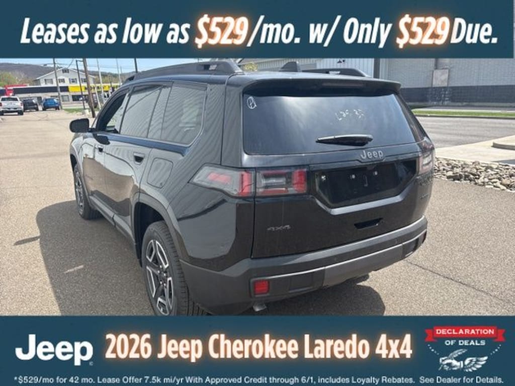 New 2026 Jeep Cherokee Laredo Sport Utility