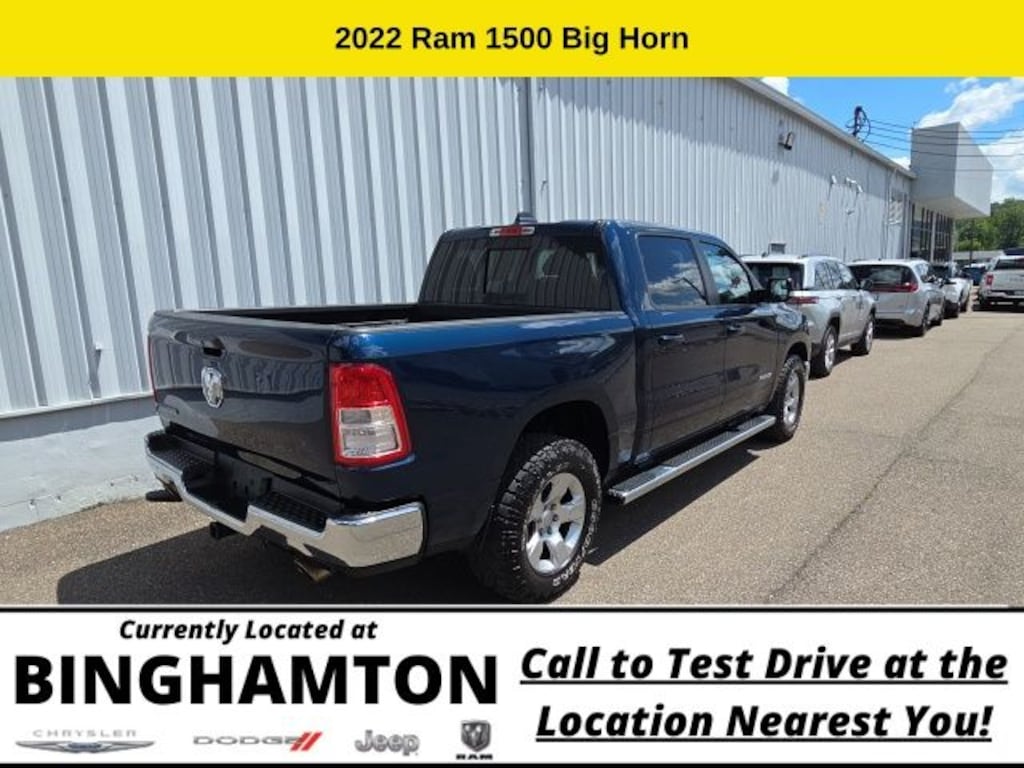 Used 2022 Ram 1500 Big Horn/Lone Star Truck Crew Cab