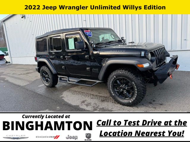 2022 Jeep Wrangler Unlimited Willys's photo
