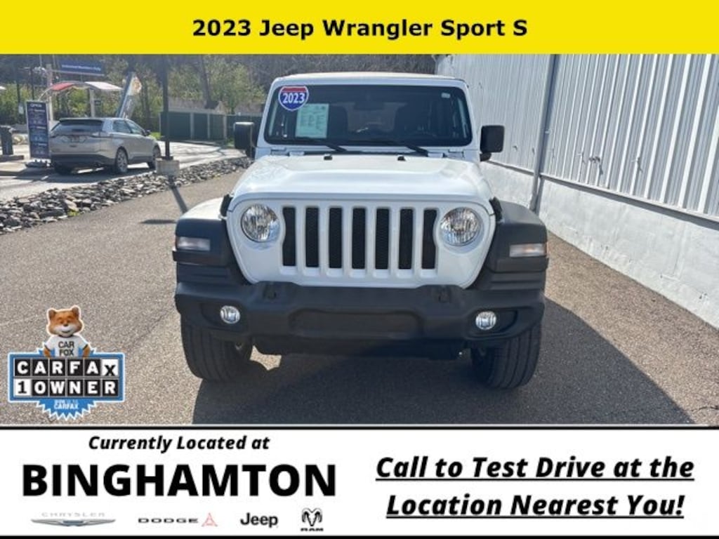 Used 2023 Jeep Wrangler Sport SUV
