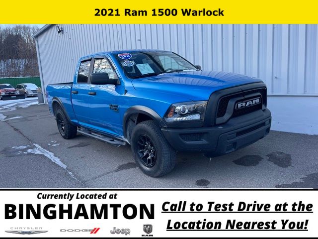 Used 2021 RAM Ram 1500 Classic Warlock with VIN 1C6RR7GG6MS582342 for sale in Binghamton, NY
