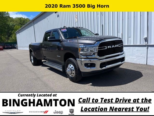 Used 2020 RAM Ram 3500 Pickup Big Horn with VIN 3C63RRHL9LG278800 for sale in Binghamton, NY