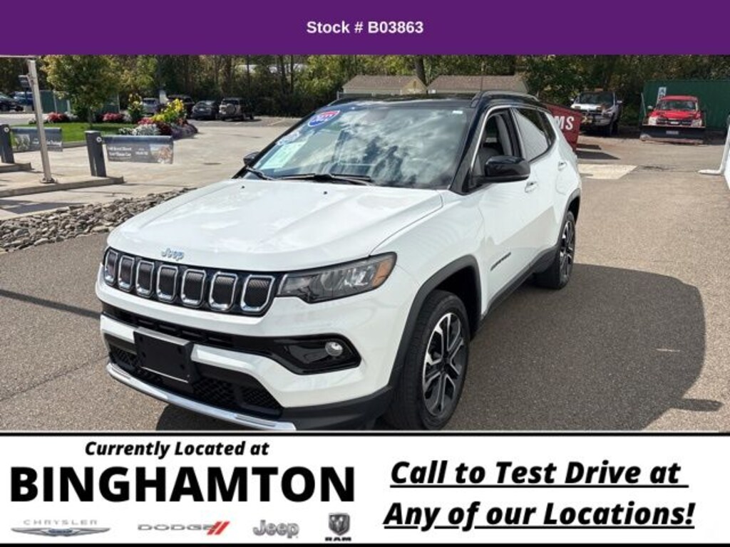 Used 2022 Jeep Compass Limited SUV