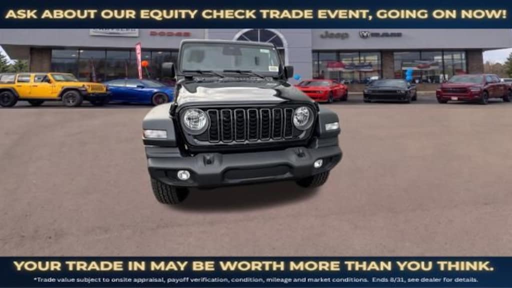 New 2026 Jeep Wrangler Sport S Sport Utility