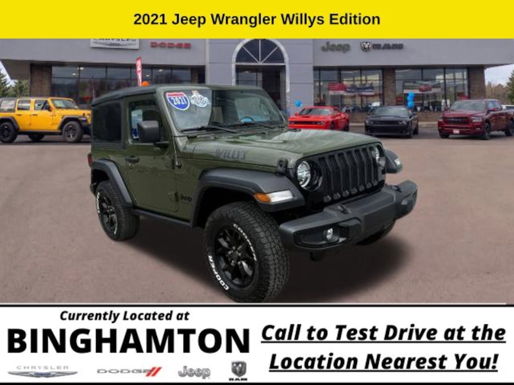 Used 2021 Jeep Wrangler Sport SUV