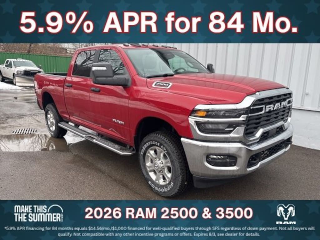 New 2026 Ram 2500 Big Horn Pickup