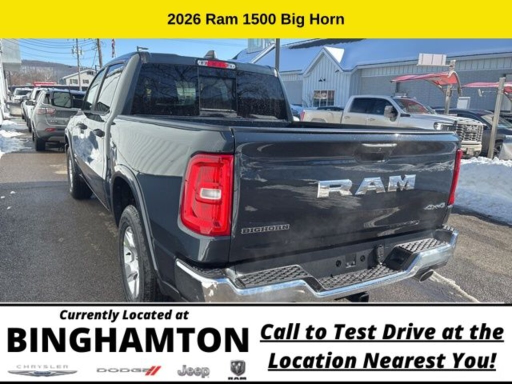 New 2026 Ram 1500 Big Horn/Lone Star Pickup
