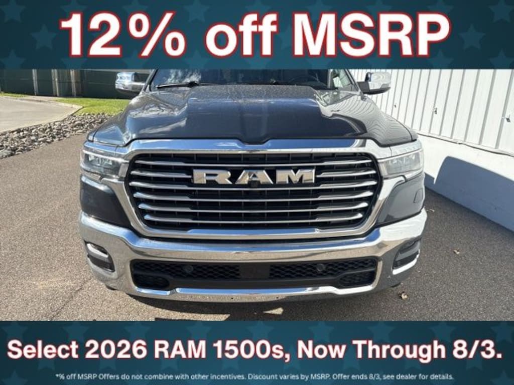 New 2026 Ram 1500 Laramie Pickup
