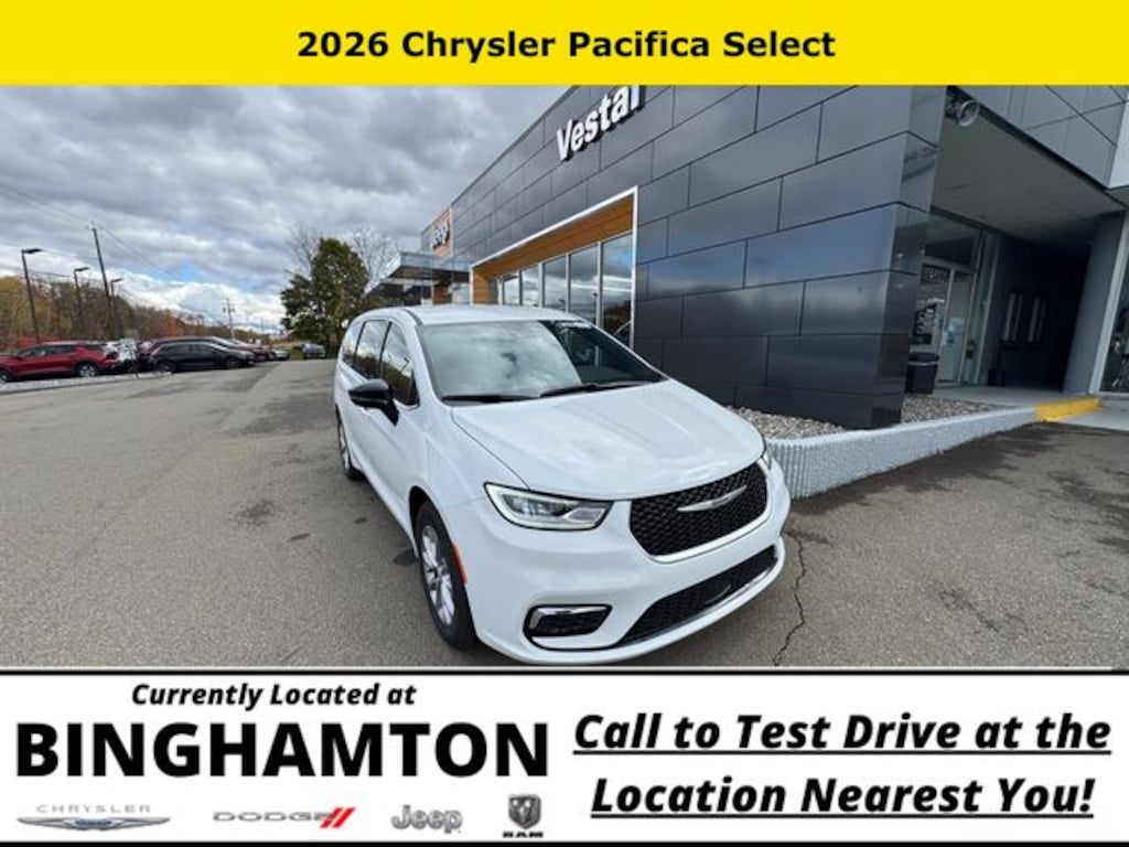 New 2026 Chrysler Pacifica Select Passenger Van