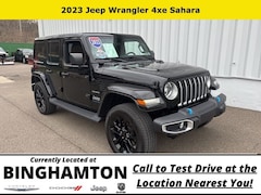 Used 2023 Jeep Wrangler 4xe Sahara SUV for sale in Binghamton, NY