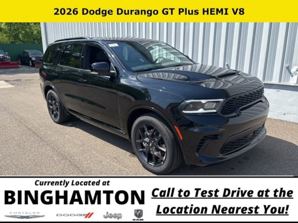 New 2026 Dodge Durango GT Plus Hemi V8 Sport Utility