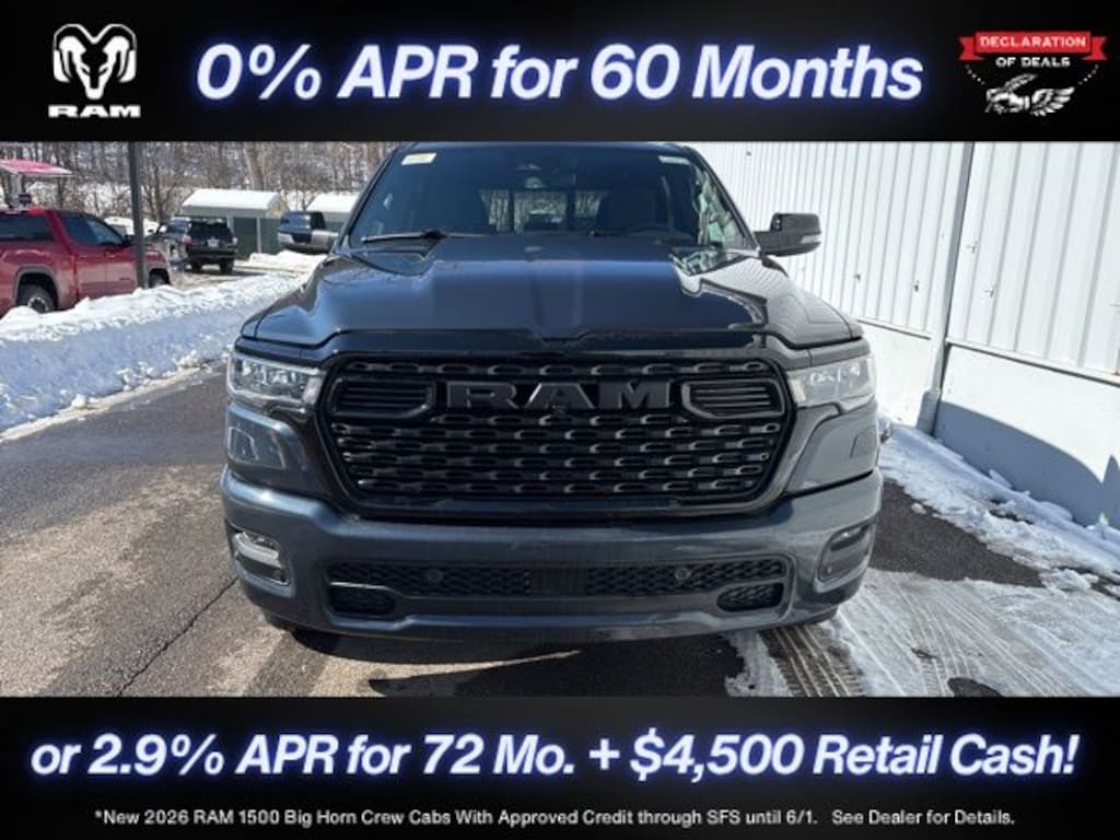 New 2026 Ram 1500 Big Horn/Lone Star Pickup