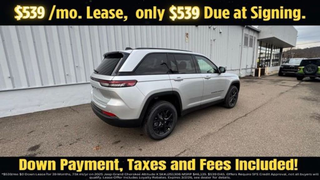 New 2025 Jeep Grand Cherokee Altitude X Sport Utility