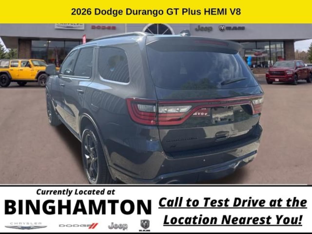 New 2026 Dodge Durango GT Plus Hemi V8 Sport Utility