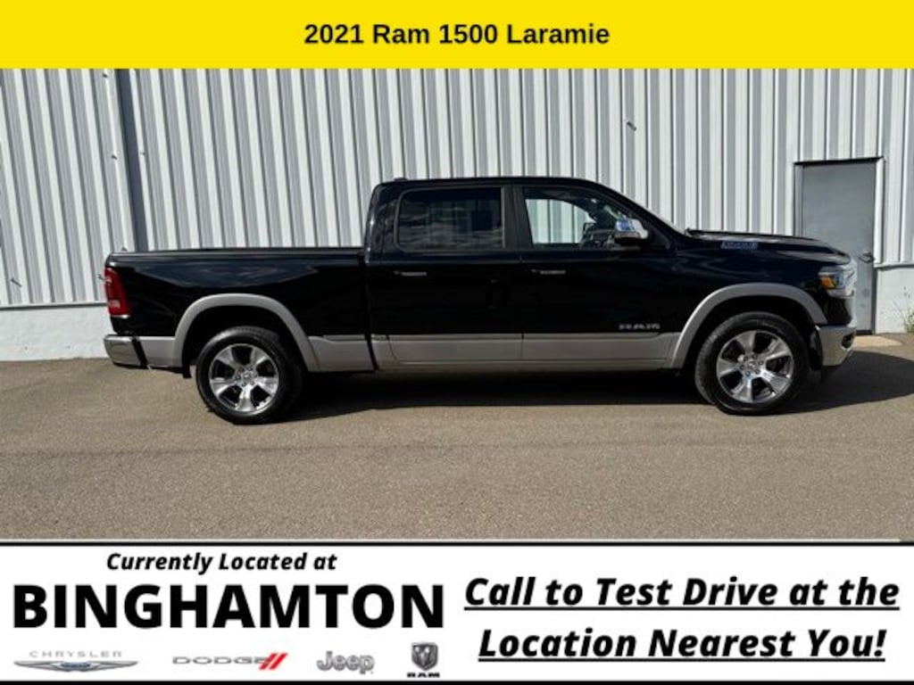 Used 2021 Ram 1500 Laramie Truck Crew Cab