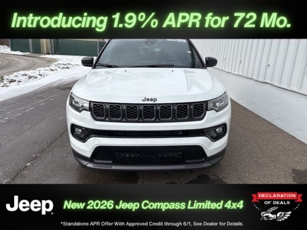 New 2026 Jeep Compass Limited Sport Utility