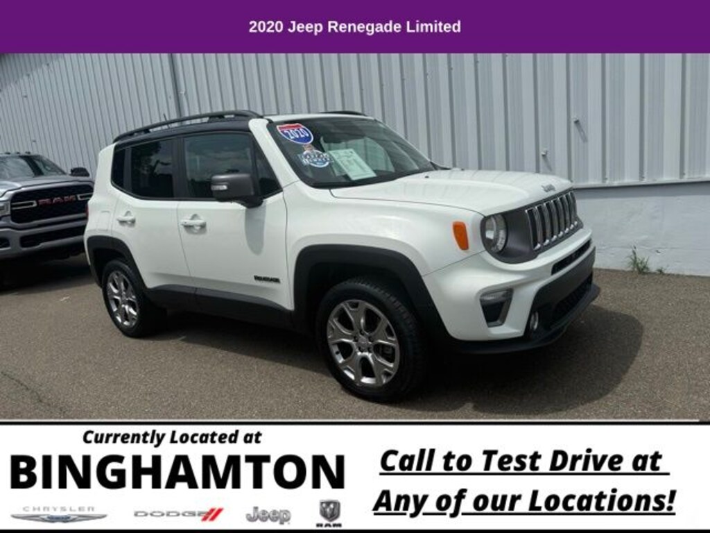 Used 2020 Jeep Renegade Limited 4x4 SUV