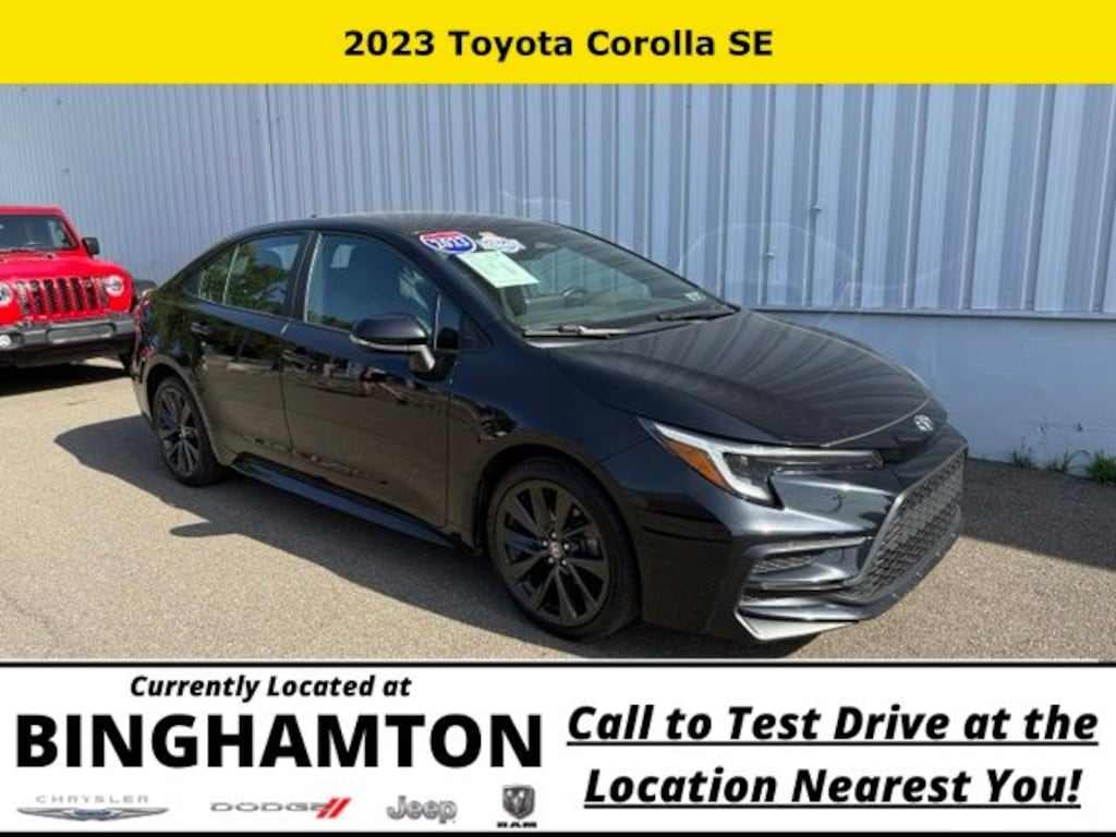 Used 2023 Toyota Corolla SE Sedan