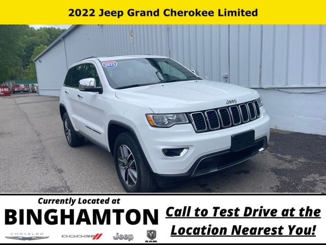 Used 2022 Jeep Grand Cherokee WK Limited with VIN 1C4RJFBG5NC165565 for sale in Binghamton, NY