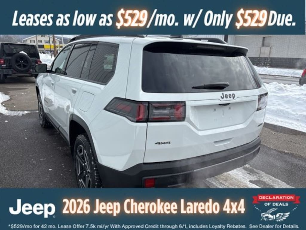 New 2026 Jeep Cherokee Limited Sport Utility