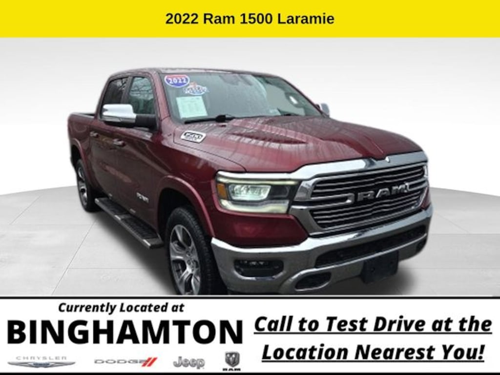 Used 2022 Ram 1500 Laramie Truck Crew Cab