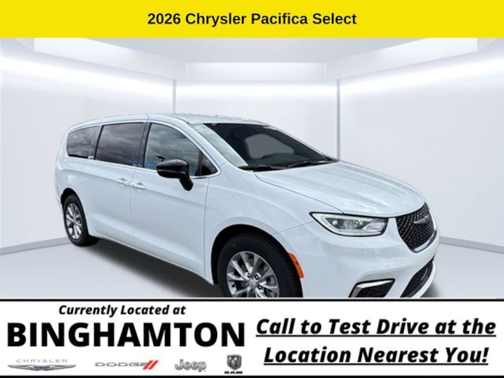 New 2026 Chrysler Pacifica Select Passenger Van