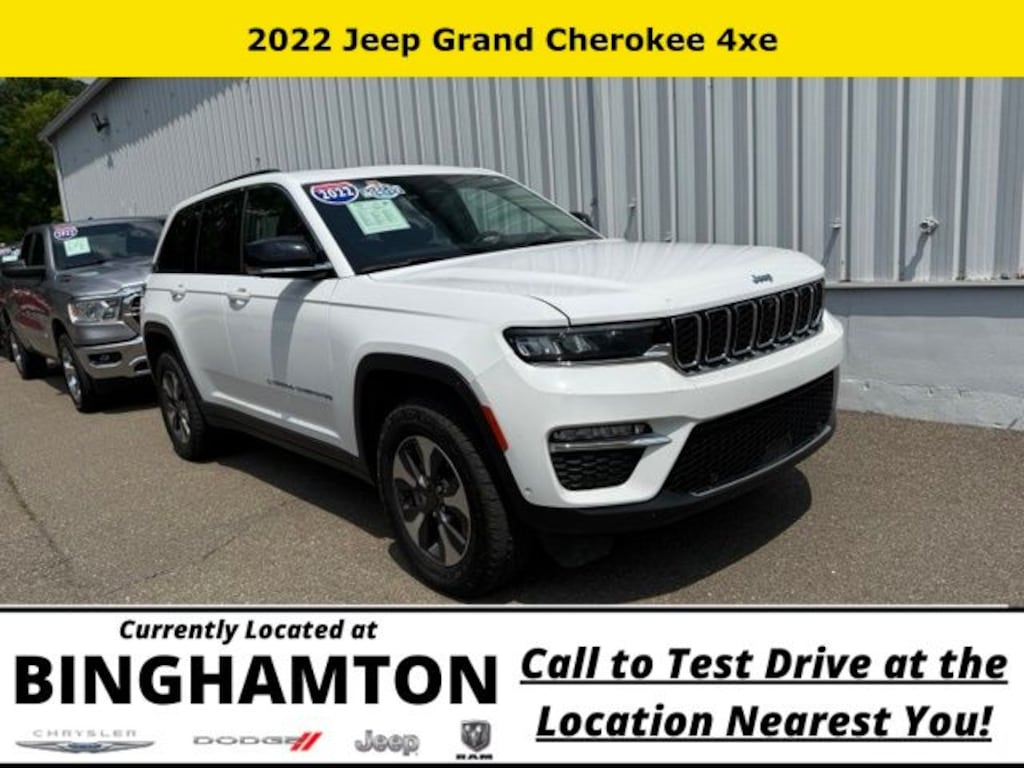 Used 2022 Jeep Grand Cherokee 4xe Base SUV