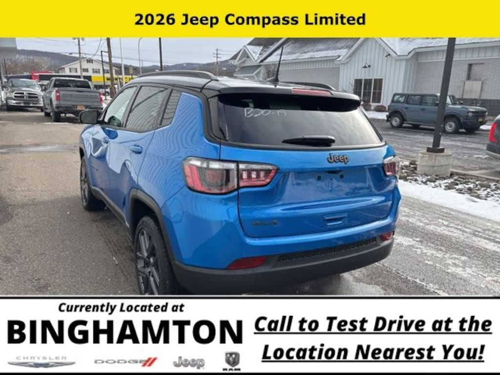 New 2026 Jeep Compass Limited Sport Utility