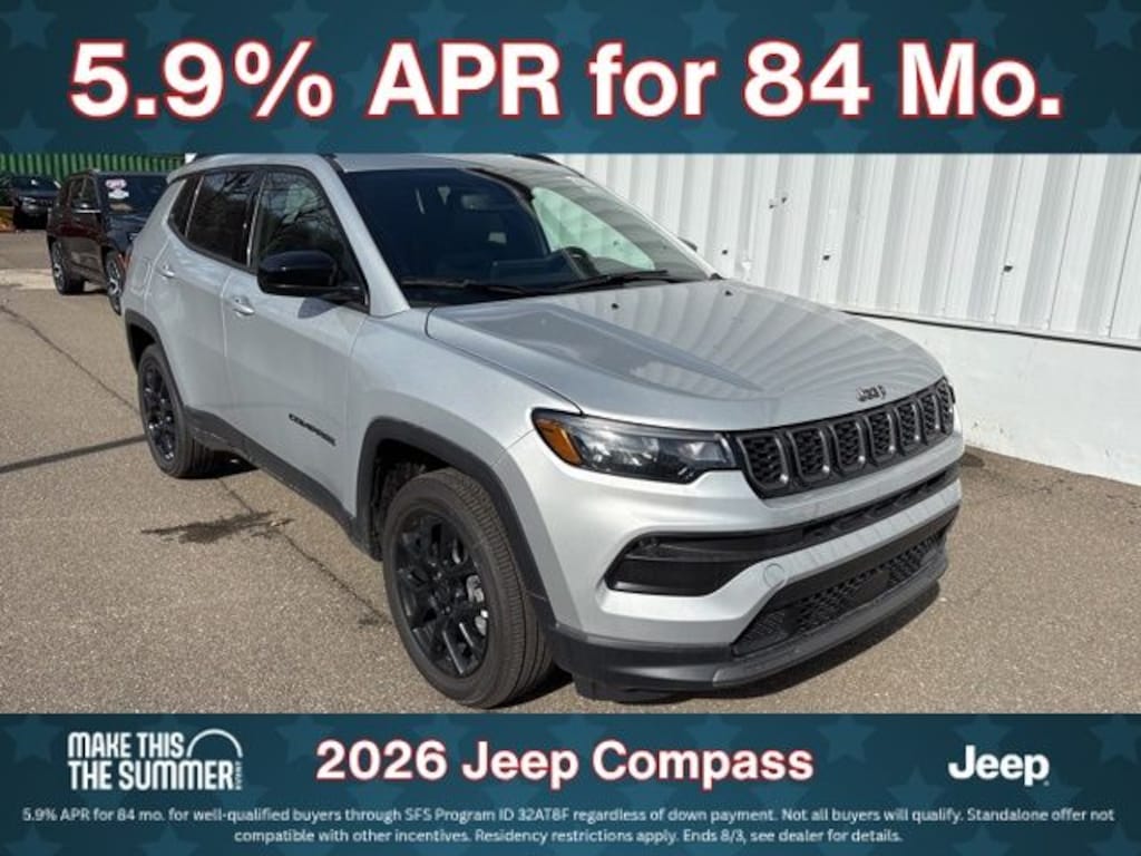 New 2026 Jeep Compass Latitude Sport Utility