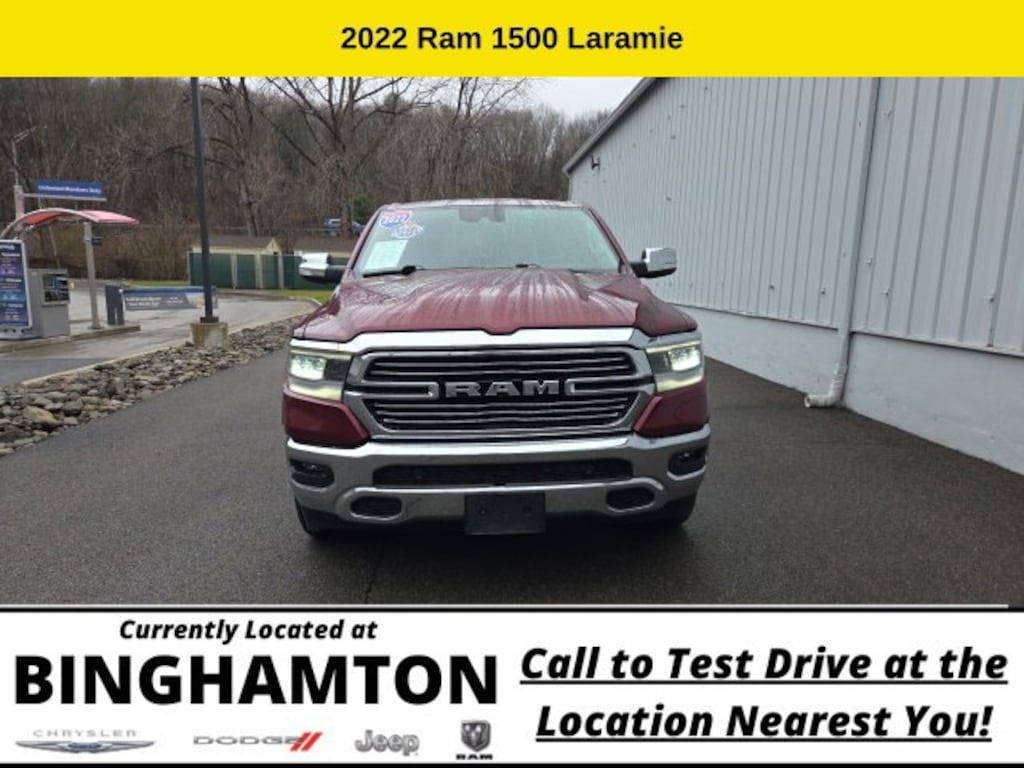 Used 2022 Ram 1500 Laramie Truck Crew Cab
