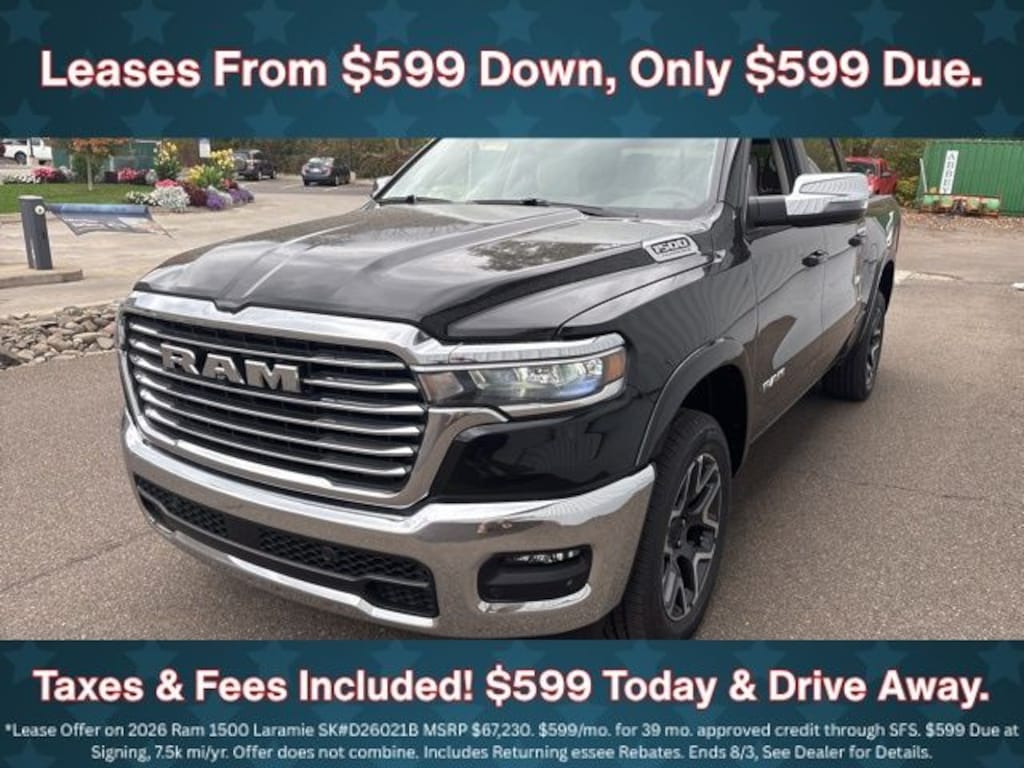 New 2026 Ram 1500 Laramie Pickup