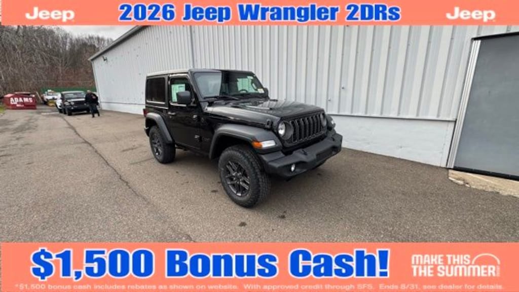 New 2026 Jeep Wrangler Sport S Sport Utility