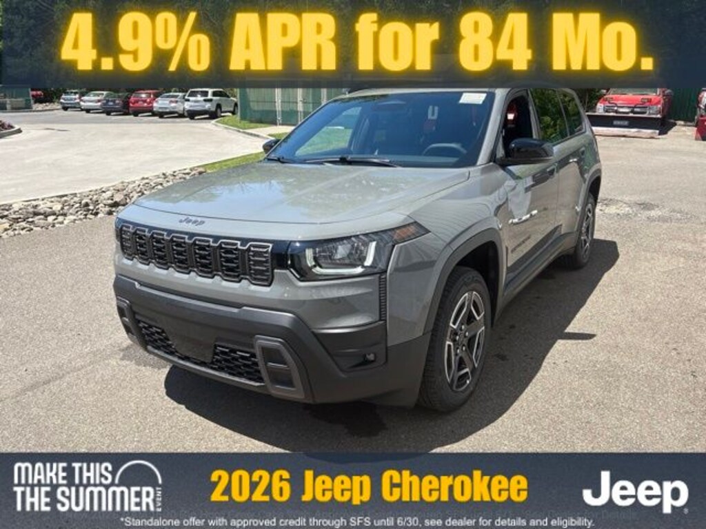 New 2026 Jeep Cherokee Limited Sport Utility