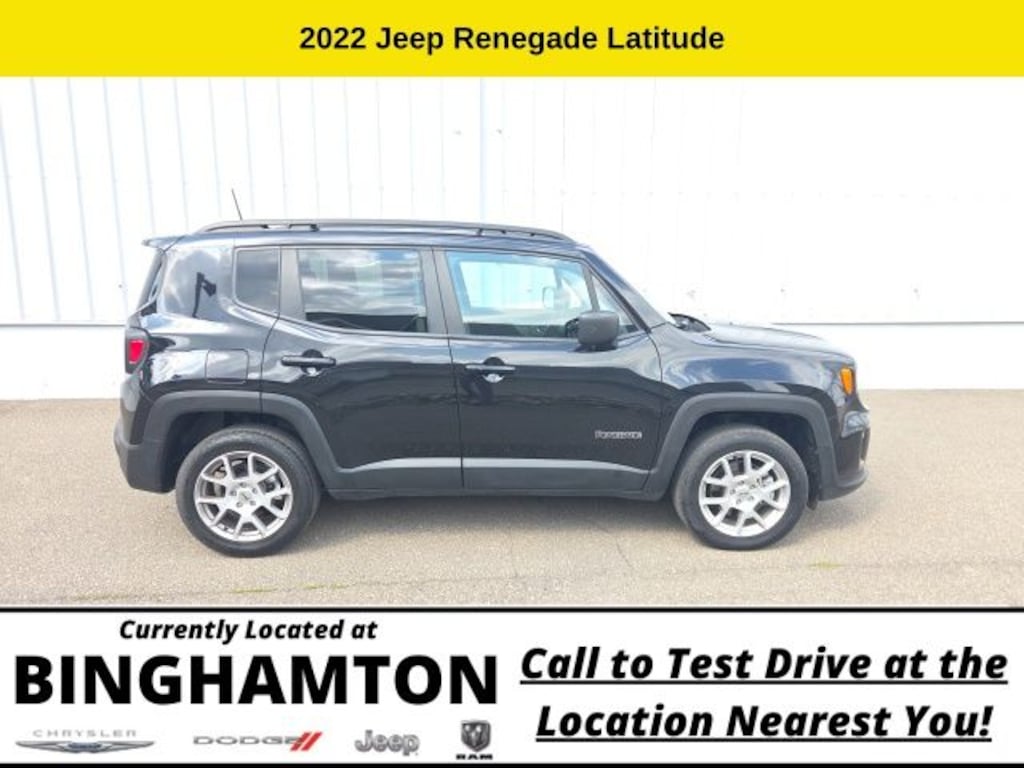 Used 2022 Jeep Renegade Latitude SUV