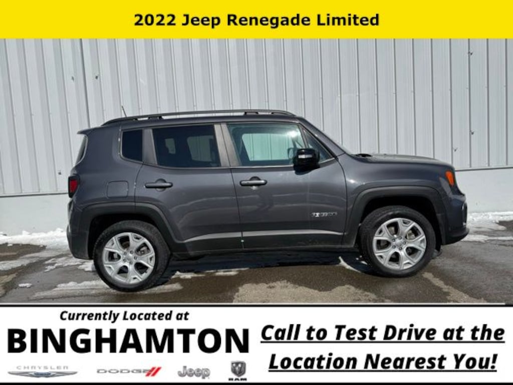 Used 2022 Jeep Renegade Limited SUV