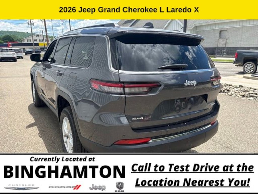 New 2026 Jeep Grand Cherokee L Laredo X Sport Utility